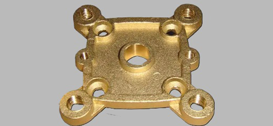 Moulage sous pression de cuivre